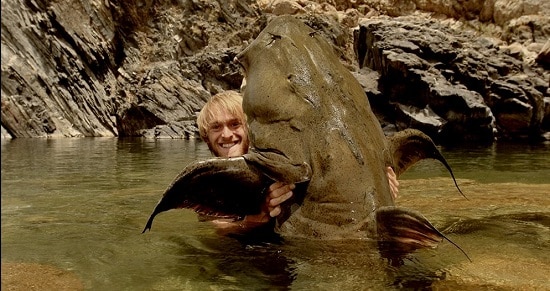 Jakub Vagner Sets Record For The Biggest Devil Catfish Caught ©Photo from The Goonch Catfish