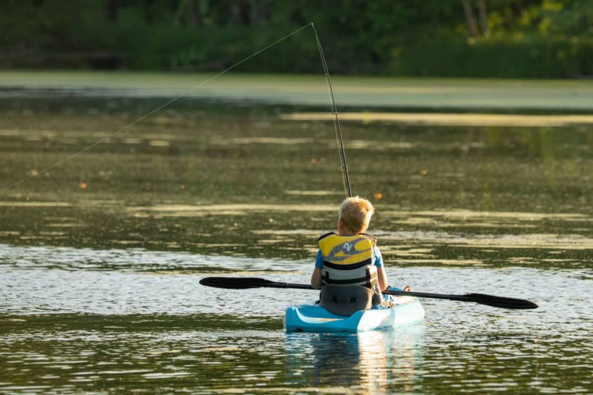 kayak fishing calm lake kayak fishing calm lake
