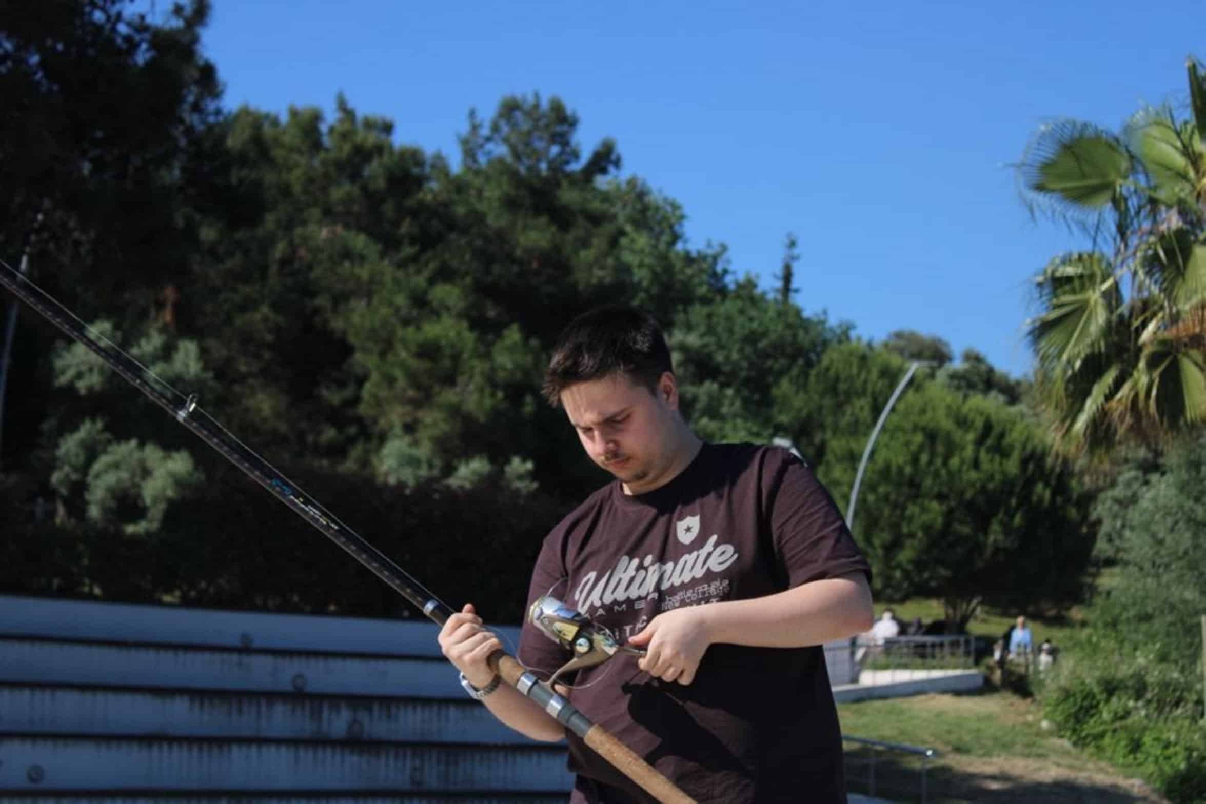 telescopic fishing rod telescopic fishing rod